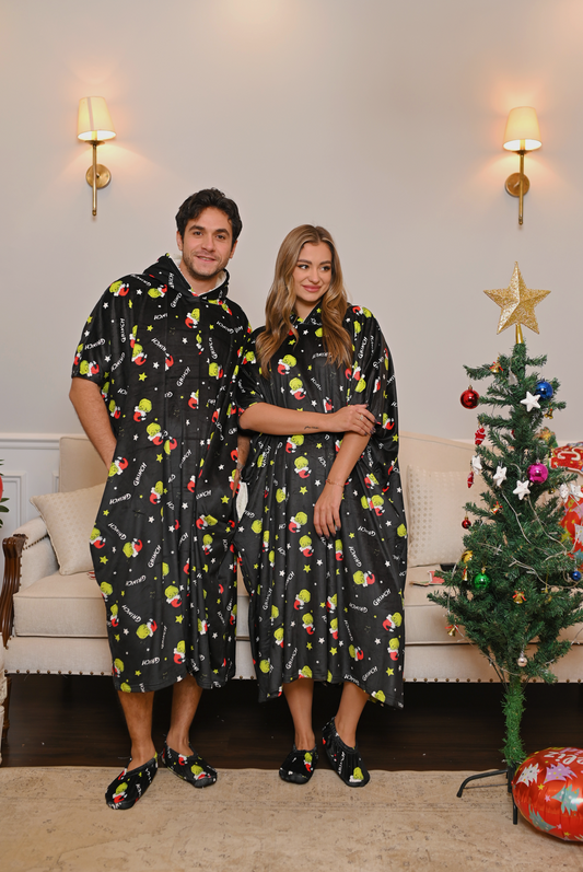 Grinchmas Vibes Matching - Black